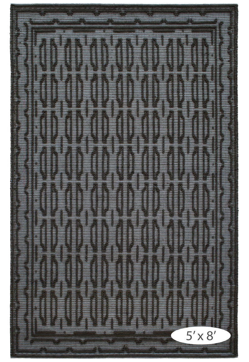 media image for campbell iron woven wool rug by dash albert da1839 912 4 292