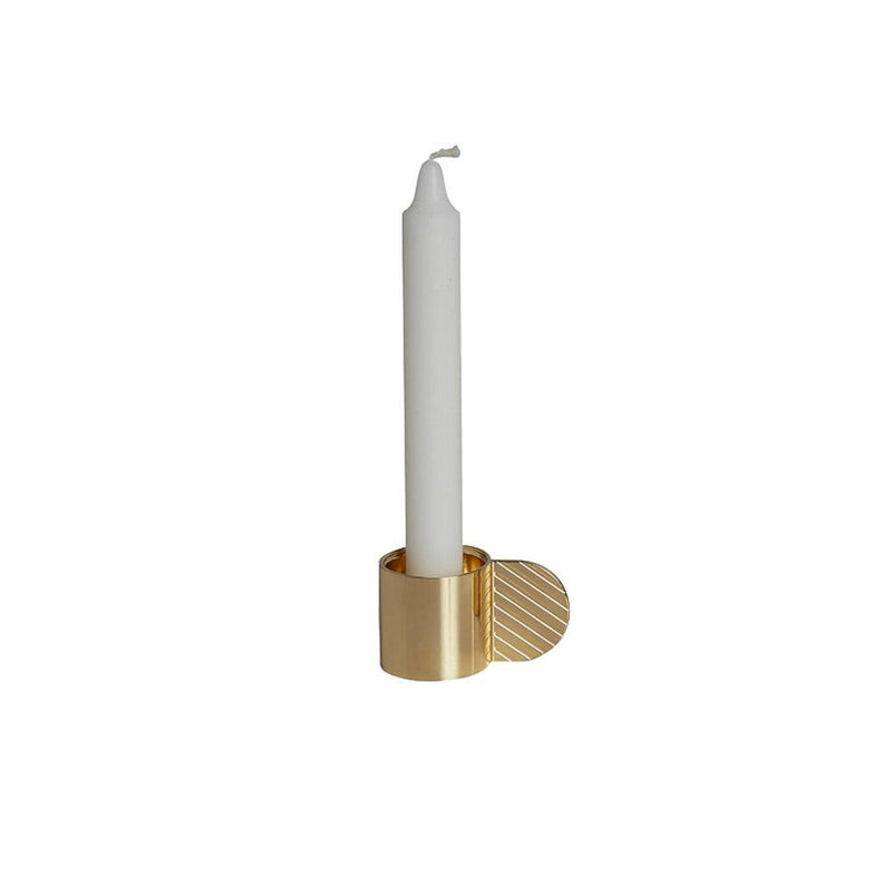 media image for art candleholder in circle brass by oyoy 1 294