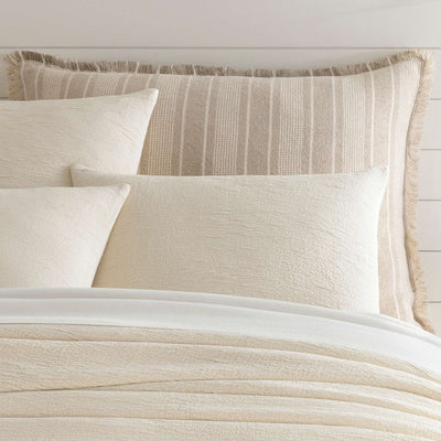 product image of capitola ivory sham by annie selke pc3471 she 1 556