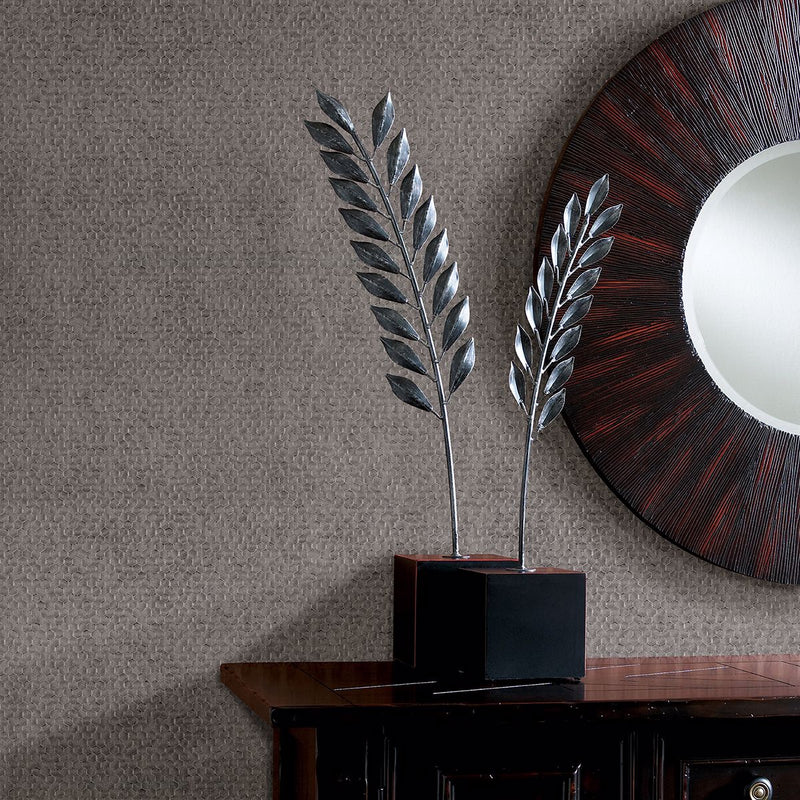 media image for Carbon Honeycomb Geometric Wallpaper in Pewter from the Polished Collection by Brewster Home Fashions 223