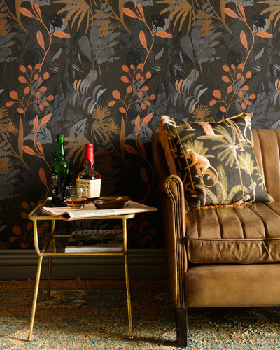 product image for Caribbean Garden Wallpaper in Dark from the Wallpaper Compendium Collection by Mind the Gap 78