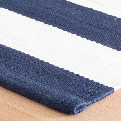 product image for catamaran stripe denim white indoor outdoor rug by annie selke da347 1014 4 1