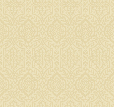 product image of Cathedral Damask Wallpaper in Gold from Damask Resource Library by York Wallcoverings 588