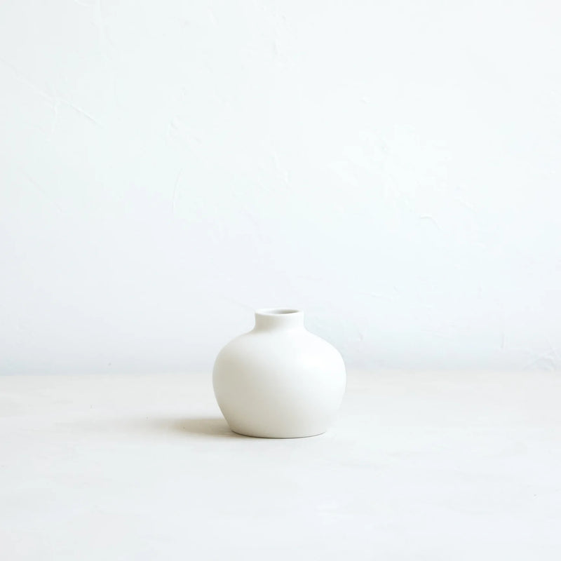 media image for ceramic blossom vase matte white 5 238