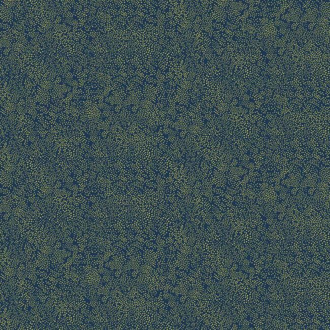 media image for Champagne Dots Wallpaper in Gold and Navy from the Rifle Paper Co. Collection by York Wallcoverings 260