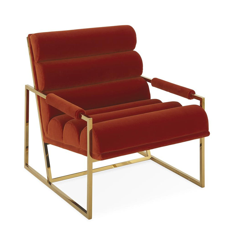 media image for channeled goldfinger lounge chair by jonathan adler 1 260