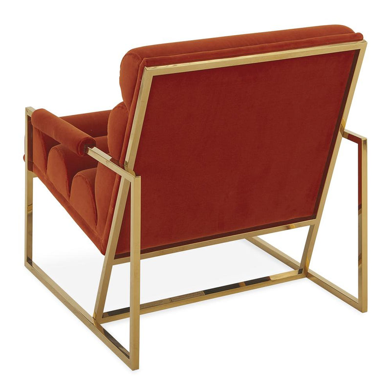media image for channeled goldfinger lounge chair by jonathan adler 4 22