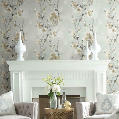 product image for Charm Peel & Stick Wallpaper in Neutral by York Wallcoverings 24