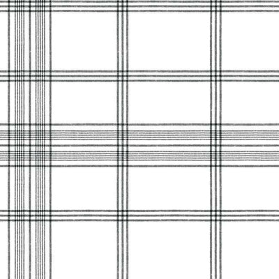 product image of Charter Plaid Wallpaper in Black from the Water's Edge Collection by York Wallcoverings 51