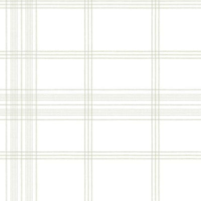 product image of sample charter plaid wallpaper in sand from the waters edge collection by york wallcoverings 1 597