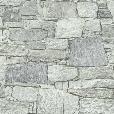 product image of sample chateau stone peel stick wallpaper in smoke from the stonecraft collection by york wallcoverings 1 536