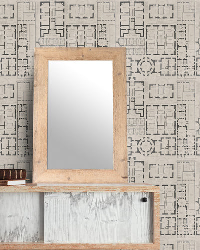 product image for Chateau Wallpaper in Taupe from the Eclectic Collection by Mind the Gap 52