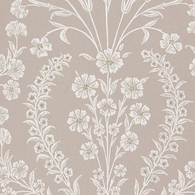 product image of Chelwood Wallpaper in Dove Grey from the Ashdown Collection by Nina Campbell for Osborne & Little 568