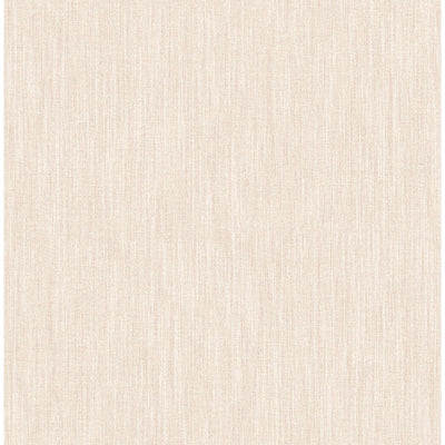 product image for Chenille Faux Linen Wallpaper in Blush from the Bluebell Collection by Brewster Home Fashions 2