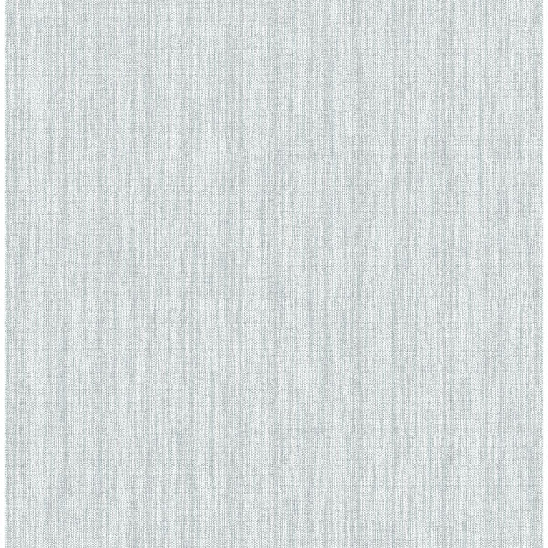 media image for Chenille Faux Linen Wallpaper in Light Blue from the Bluebell Collection by Brewster Home Fashions 267