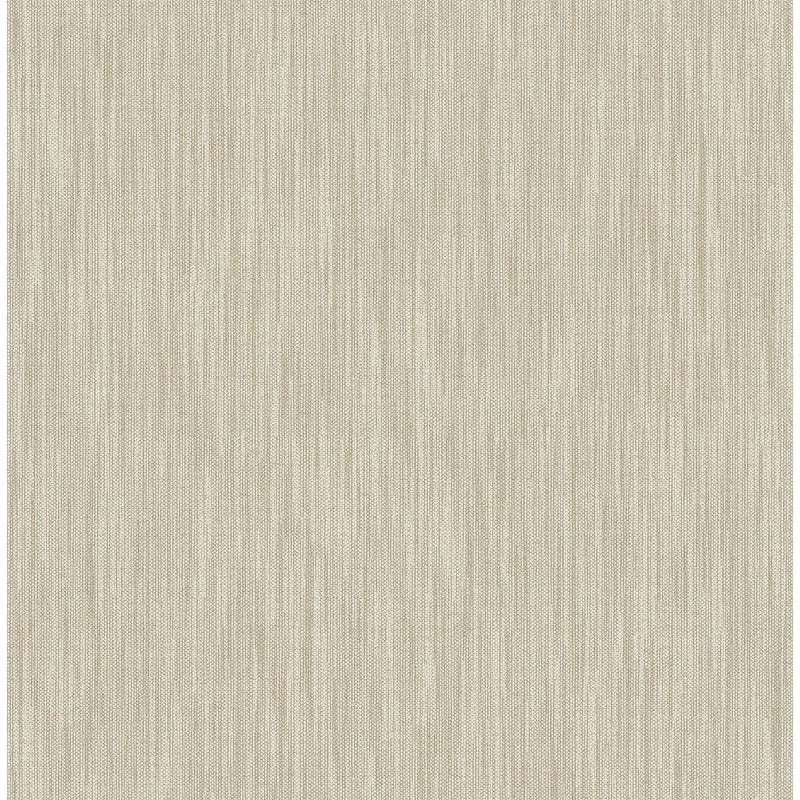 media image for Chenille Faux Linen Wallpaper in Light Brown from the Bluebell Collection by Brewster Home Fashions 284