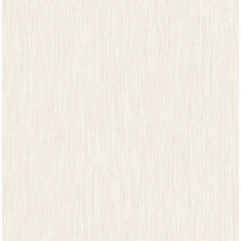 media image for Chenille Faux Linen Wallpaper in Off-White from the Bluebell Collection by Brewster Home Fashions 294