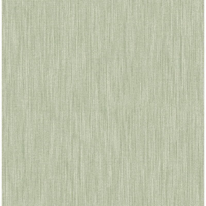media image for sample chenille faux linen wallpaper in sage from the bluebell collection by brewster home fashions 1 238