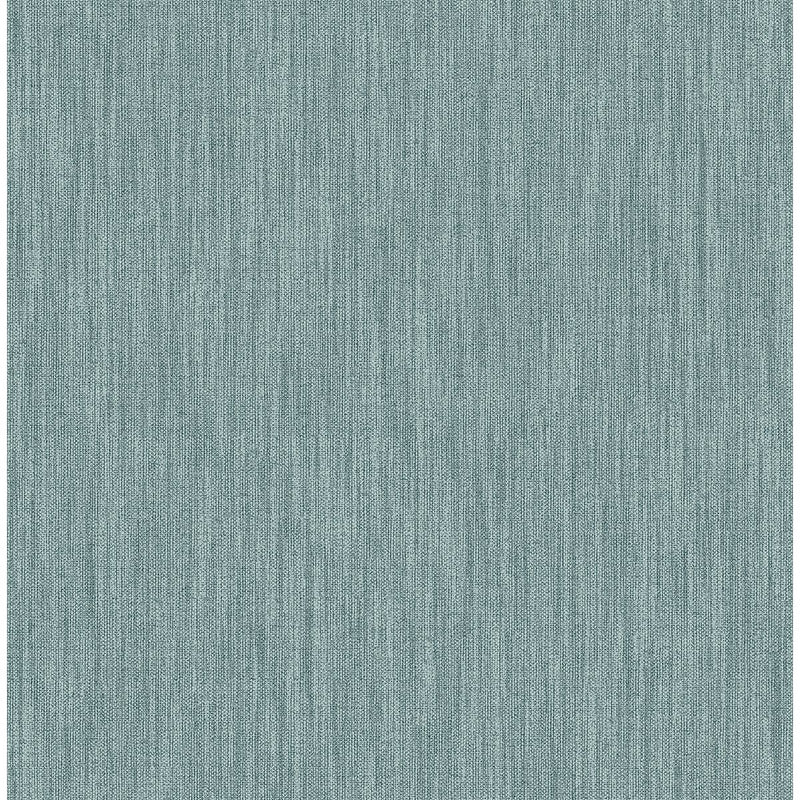 media image for Chenille Faux Linen Wallpaper in Teal from the Bluebell Collection by Brewster Home Fashions 288