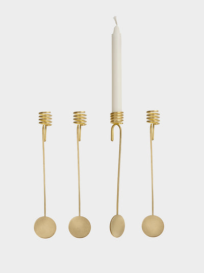 product image for christmas tree candle holders by ferm living 2 85