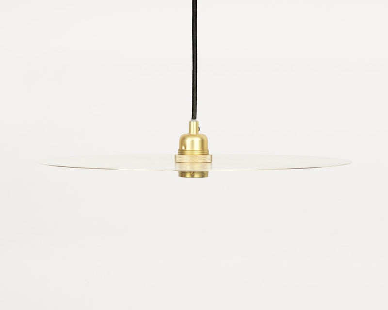 media image for Circle Shade Brass Pendant in Various Sizes 246