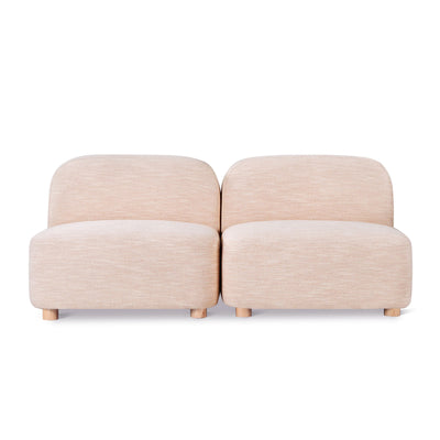 product image for Circuit Modular 2 Piece Armless Sofa by Gus Modern 4
