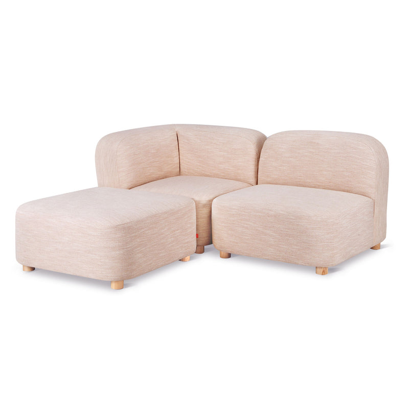 media image for Circuit Modular 3 Piece Sectional by Gus Modern 263