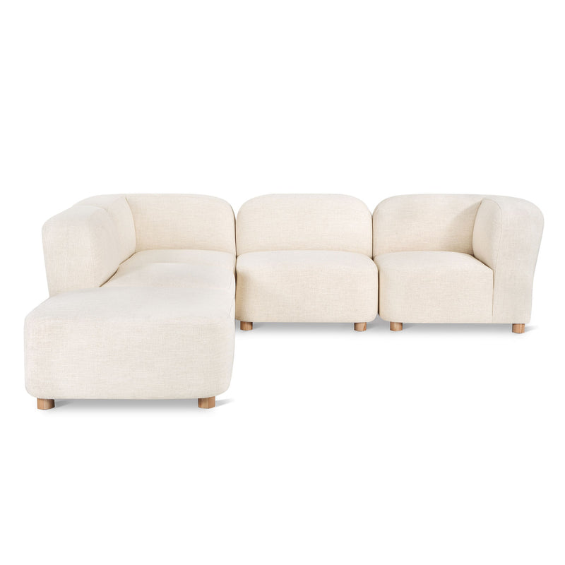 media image for Circuit Modular 5 Piece Sectional by Gus Modern 220