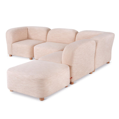 product image for Circuit Modular 5 Piece Sectional by Gus Modern 7