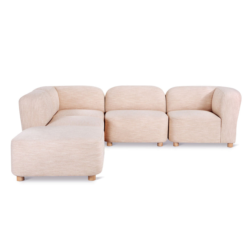 media image for Circuit Modular 5 Piece Sectional by Gus Modern 210