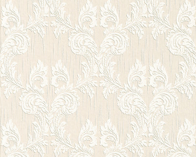 product image of sample classic baroque wallpaper in cream and beige design by bd wall 1 546
