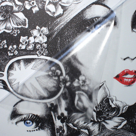 media image for Clear Glossy Contact Wallpaper by Burke Decor 295