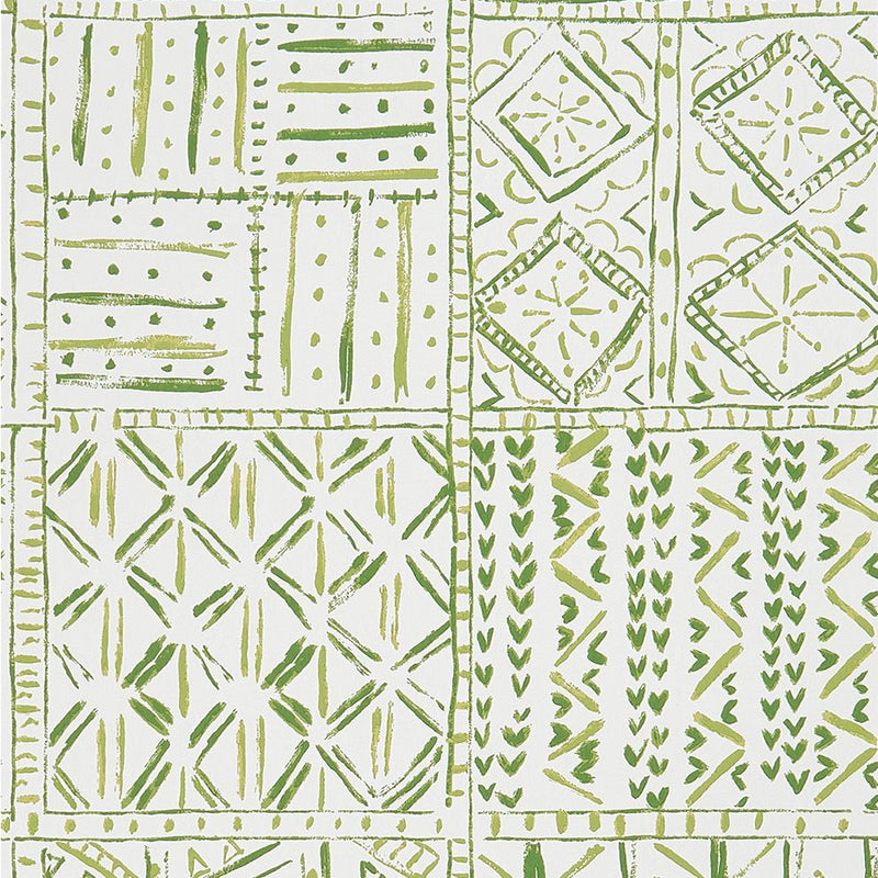 media image for sample cloisters wallpaper in green from the ashdown collection by nina campbell for osborne little 1 243