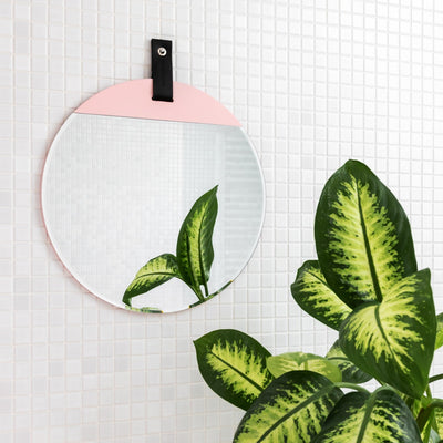 product image for Reflect Mirror  with Leather Loop for Hanging 8 48