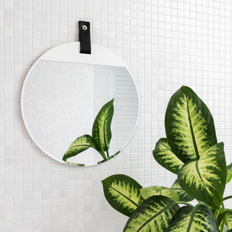 media image for Reflect Mirror  with Leather Loop for Hanging 9 239
