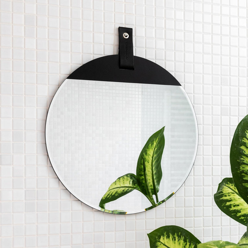 media image for Reflect Mirror  with Leather Loop for Hanging 10 217