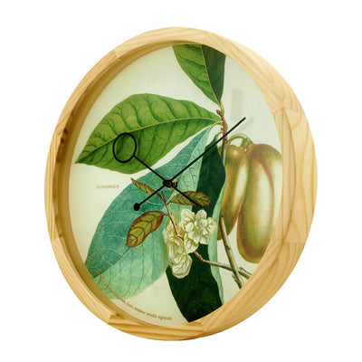 product image for Botanical Anona Plant Wall Clock 6