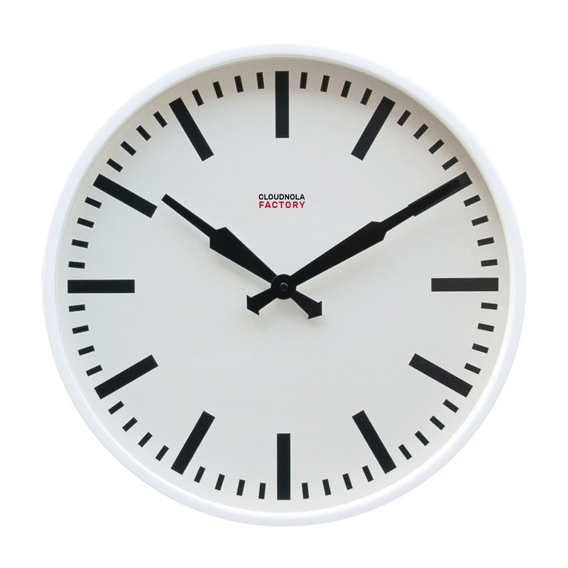 media image for Factory Ivory Station Clock 217