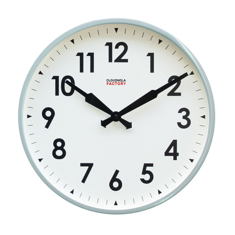 media image for Factory Sage Numbers Clock 224