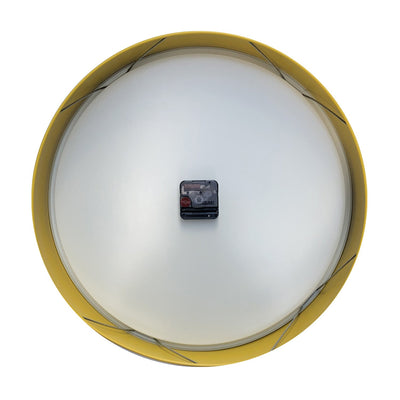 product image for Factory Ochre Yellow Station Clock 36