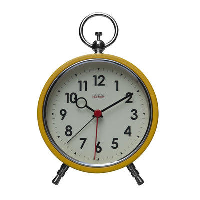 product image of Factory Ochre Yellow Numbers Alarm Clock 53
