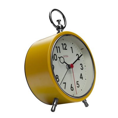 product image for Factory Ochre Yellow Numbers Alarm Clock 91