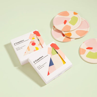 product image for bamboo coasters in boulders 3 53