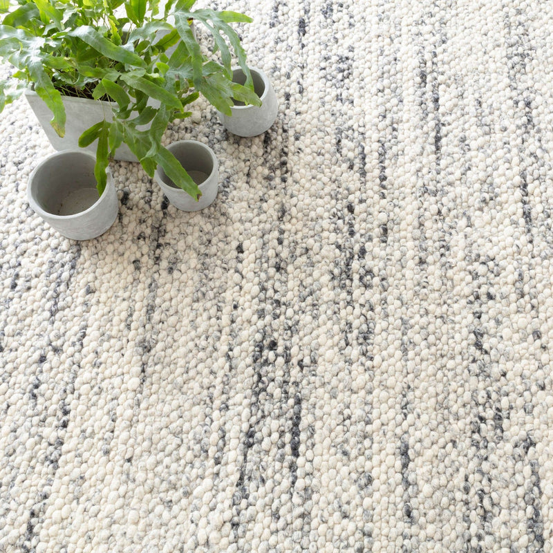 media image for cobblestone grey woven wool rug by annie selke da1030 258 2 220