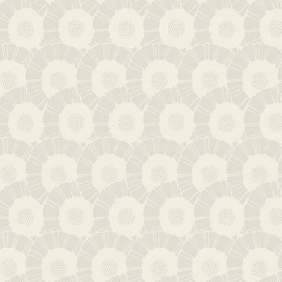 product image of sample coco bloom wallpaper in beige pearlescent from the deco collection by antonina vella for york wallcoverings 1 573
