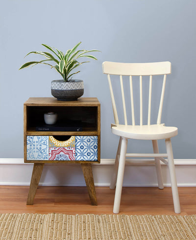 product image for Colorful Moroccan Tile Peel-and-Stick Wallpaper by NextWall 15