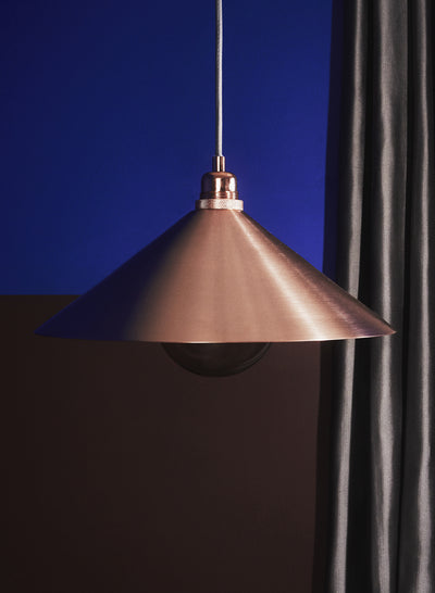 product image for Cone Copper Shade Pendant in Various Sizes 13