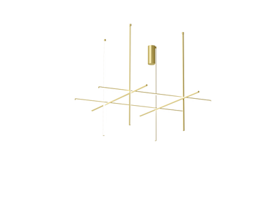 product image for Coordinates Extruded aluminium Champagne Wall & Ceiling Lighting 74