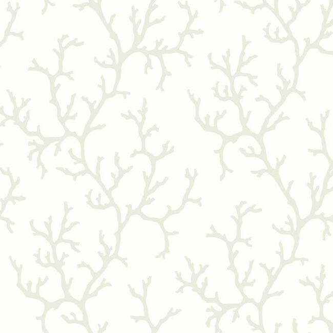 media image for Coral Island Wallpaper in White from the Water& 26