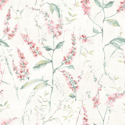 product image of Coral Floral Sprig Peel & Stick Wallpaper by RoomMates for York Wallcoverings 535